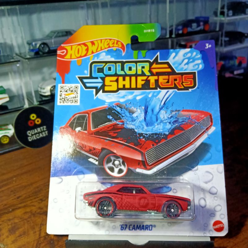 Hot Wheels Color Shifter '67 Camaro Merah