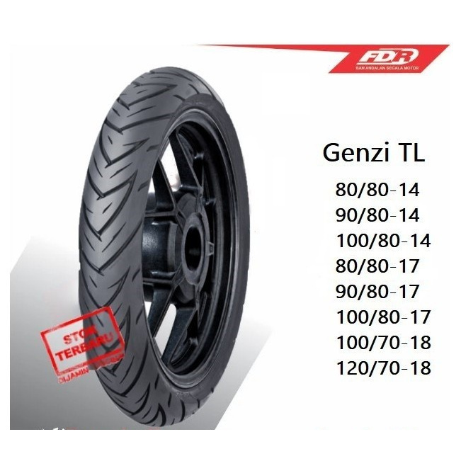 Jual Ban Motor Fdr Tr Tl Genzi Ban Tubeless Shopee Indonesia