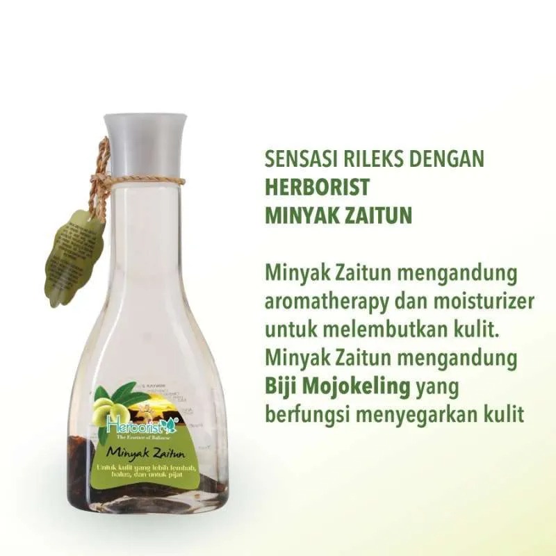 Herborist Minyak Zaitun 75 ml &amp; 150 ml / Herboris Minyak Zaitun  / minyak zaitun herborist / minyak jaitun