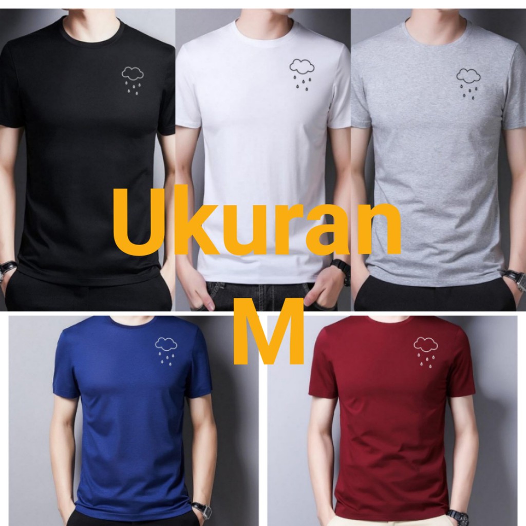 BAJU OBLONG HUJAN/KAOS LENGAN PENDEK PRIA DEWASA/KAOS SANTAI