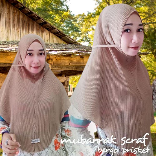 Bergo Maryam Plisket Full Lidi