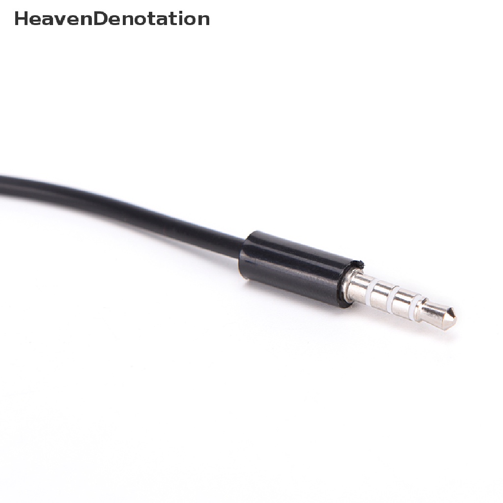 (Heavendenotation) Kabel Adapter Splitter Jack Audio 3.5mm Ke Headphone / Mic Bentuk Y