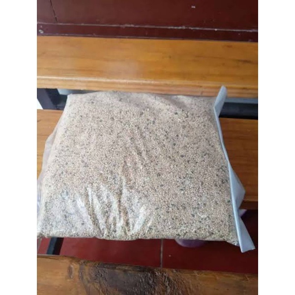 Pasir Bali 500gr  Media subtrak bersih putih.