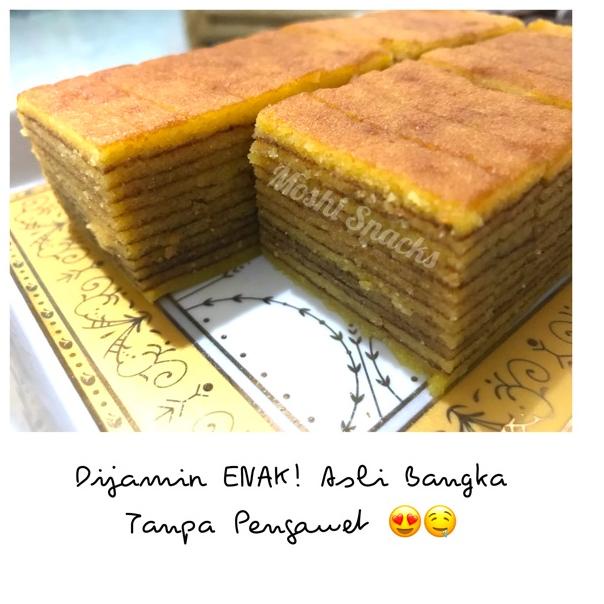 

[PRODUK G70Q7] Kue Lapis Bangka / Kue Lapis Susu Asli Bangka / Kue Besar Bangka / Ready Lapis Legit Thaipan YW7