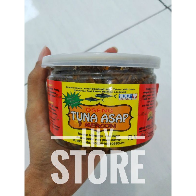 

Sambel / Sambal / Oseng Tuna Asap 250g