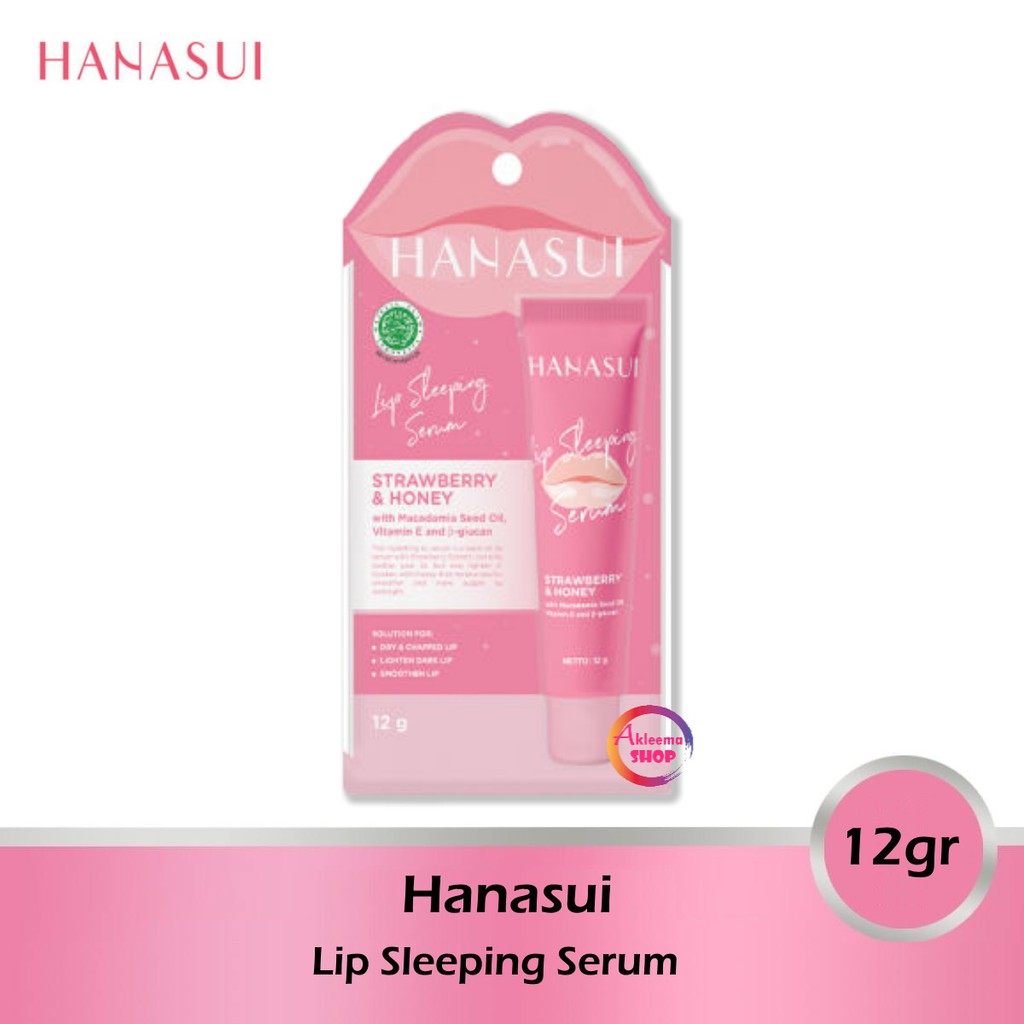 Hanasui Lip Sleeping Serum 12gr