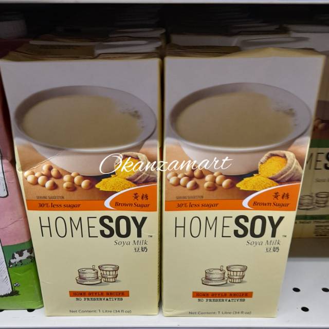 

Homesoy Soya Milk Brown Sugar 1L