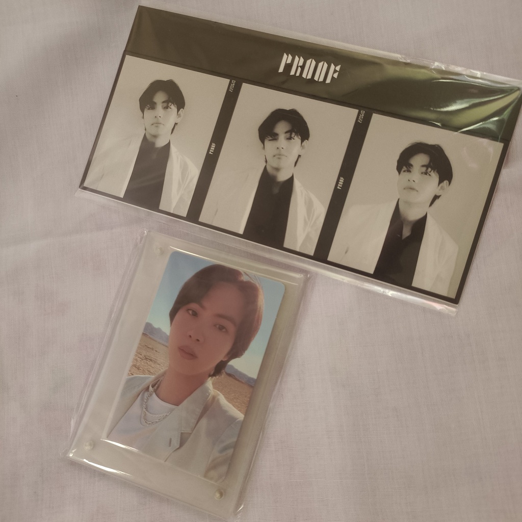 POB WEVERSE BTS PROOF RPC JIN ACRYLIC TRIPTYCH TAEHYUNG ITS V JHOPE