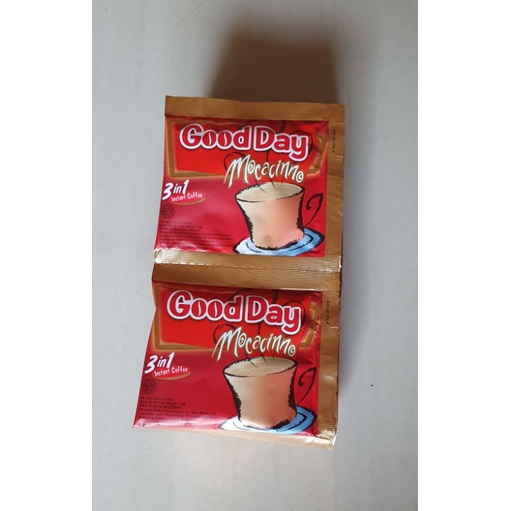 

Kopi GoodDay Mocacinno 10 sachet @20gr