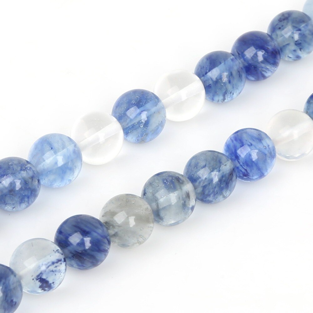 Butir Blue Crystal Quartz Beads