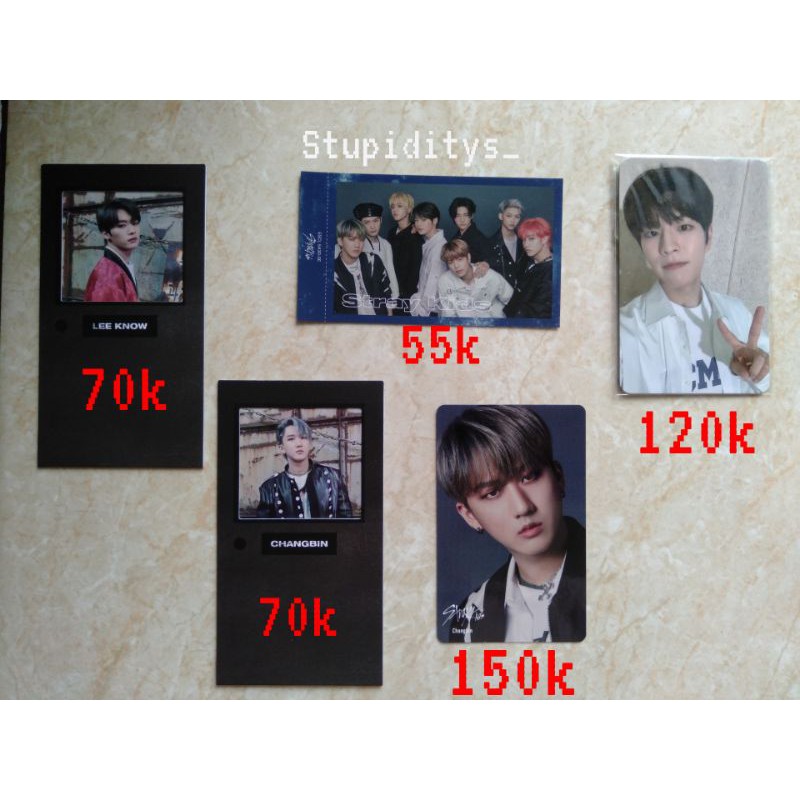 [READY] STRAY KIDS PHOTOCARD PC FRAME LIMITED LEVANTER UNIT TOG