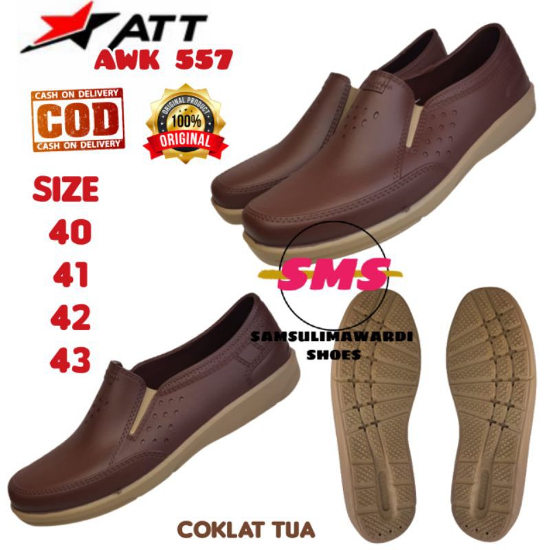 SEPATU KARET SLIP ON ATT ORIGINAL TERLARIS