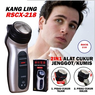 Alat Cukur Kumis Jenggot - Shaver KANG LING Electronic RSCX-218 Travel