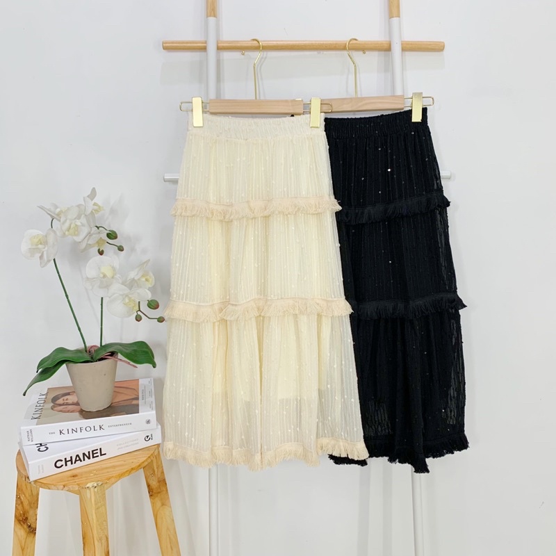 Izza Midi Skirt | Rok Wanita Import-1
