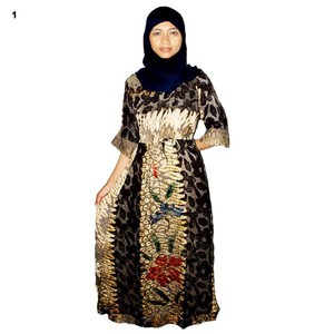 Longdress Batik | Gamis Batik Maura - Motif 1