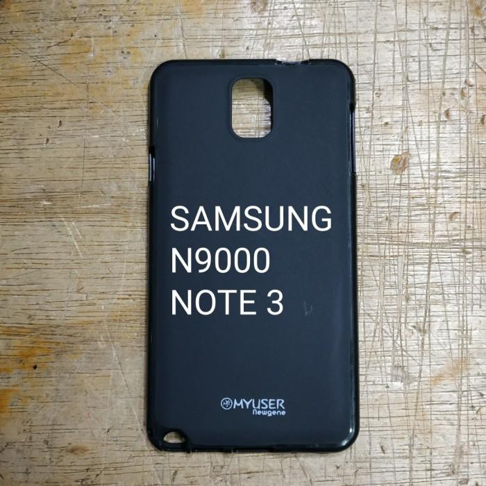 Silikon capdase soft case karet hitam samsung note3 n9000 n9002 n9005 - Hitam
