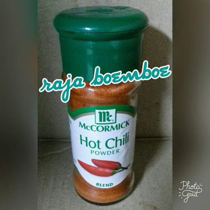 

BERKUALITAS! MCCORMICK HOT CHILI POWDER BLEND MC CORMICK BUMBU BUBUK CABAI CABE