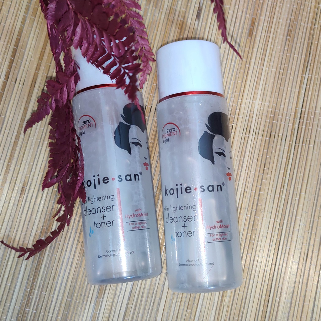 `ღ´ PHINKL `ღ´ KOJIE SAN cleanser + toner with hydromoist 100ml pembersih dan penyegar wajah