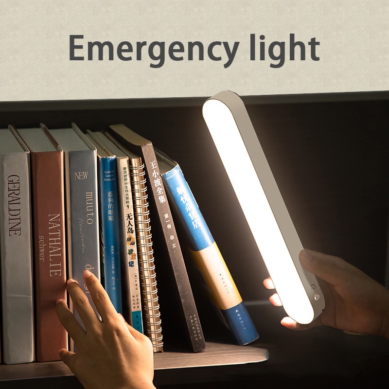 [1Pcs LED Desk Lamp] [USB Rechargeable Energy Saving Eye-caring Table Lamps] [Office &amp; Household Reading Light]