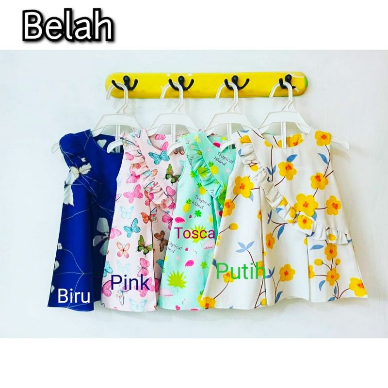 Dress Bayi 0 - 18 bulan Dres Katun Halus / Baby Dress [ Bunda Altaf ]