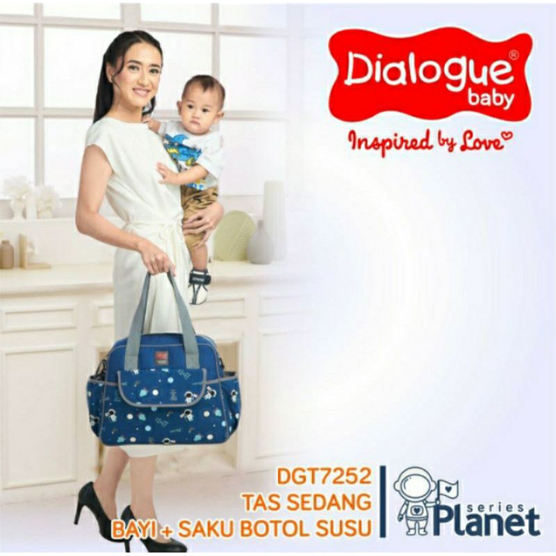 Dialogue Baby Tas Bayi Medium Planet Series DGT7252