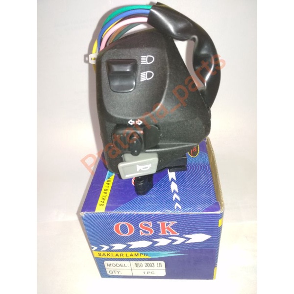 saklar Mio Mio new Mio sporty Mio smile Mio soul Jupiter MX kiri 8 kabel osk