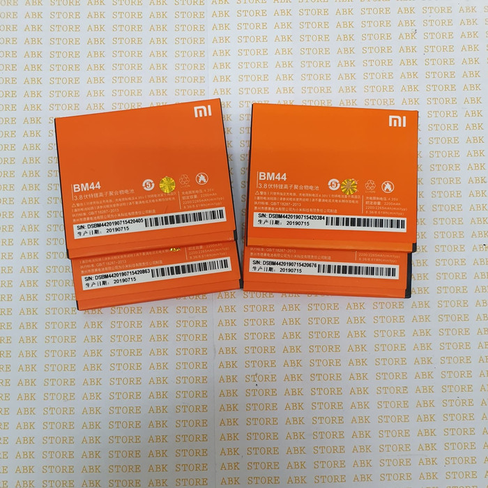 Batre Baterai Battery Xiaomi Xiomi REDMI 2 2S Prime BM44 Ori