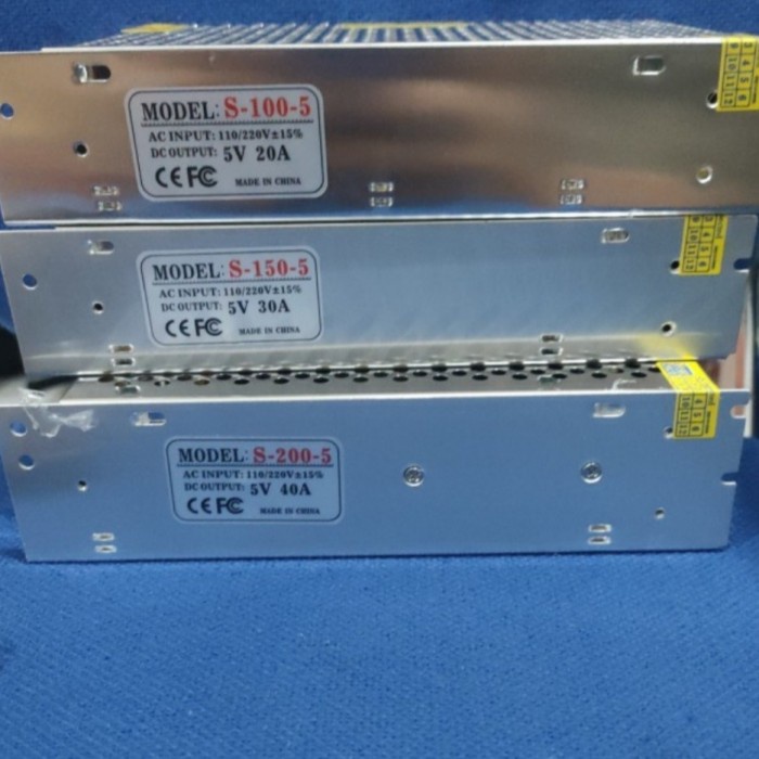 Psu 5V 20A / 5V 30A / 5V 40A (Ada 3 Varian ) - 5V 40A