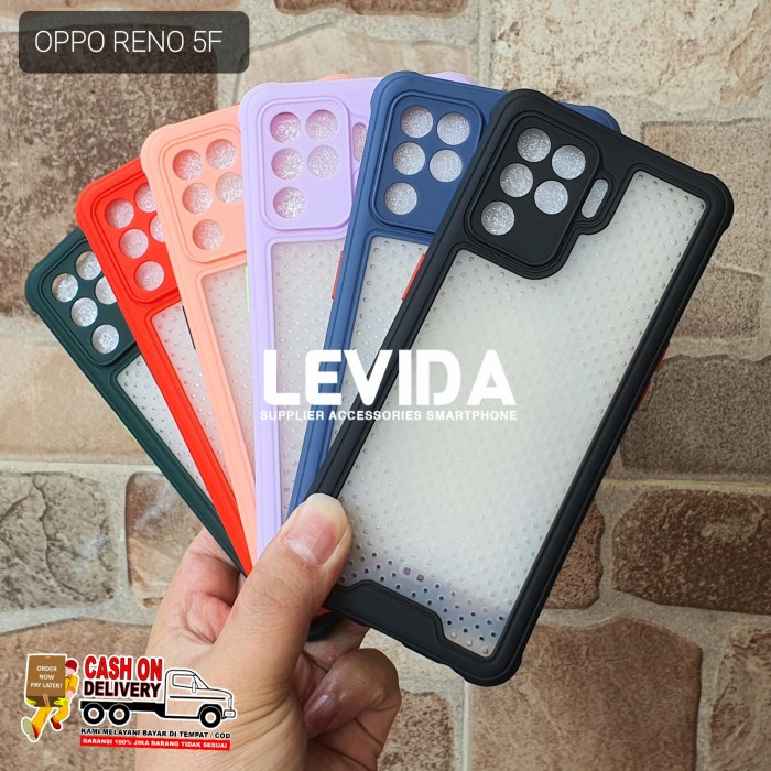 CASE OPPO RENO 5F CASE JARING CASE AERO MACARON SOFT CASE OPPO RENO 5F BISA COD