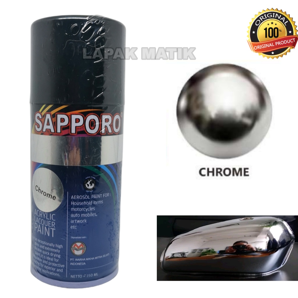 Pilok Sapporo Chrome Krum 150mL