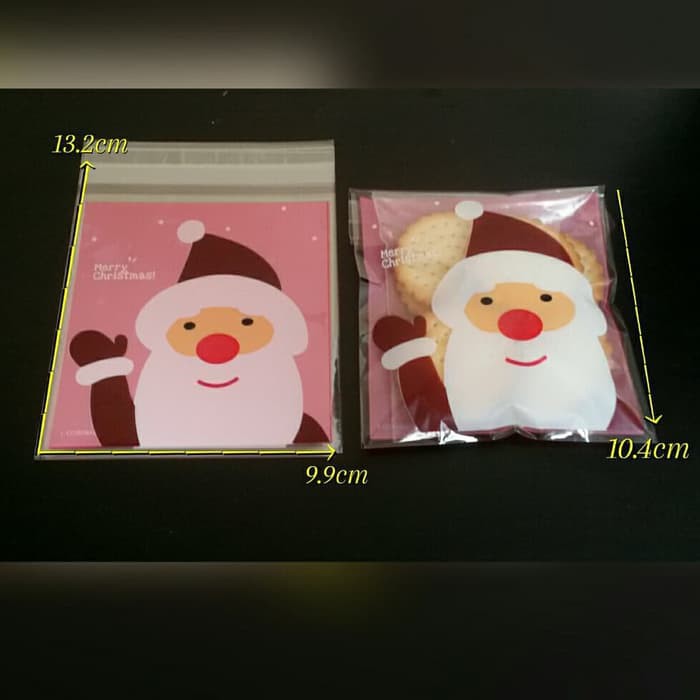 

Termurah Plastik Cookies Bag Motif Natal#1 Murah