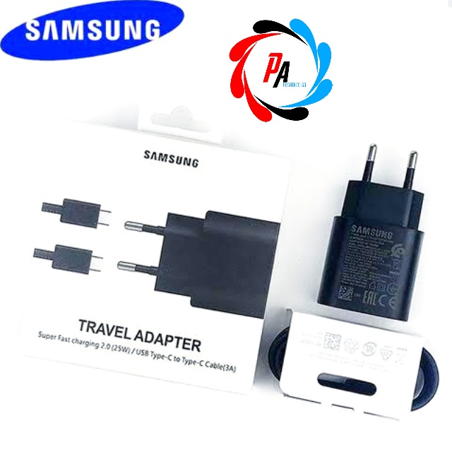 TRAVEL CHARGER SUPER CHARGING 25W SAMSUNG// CHARGER SAMSUNG 45W