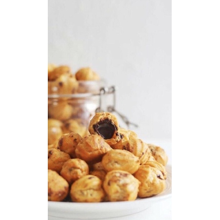 Soes Kering Coklat Chokoreto