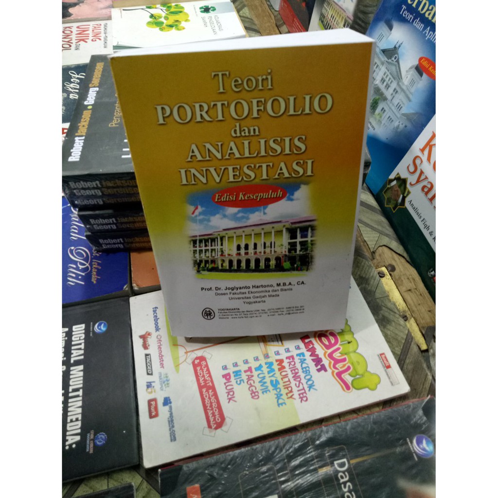 Jual TEORI PORTOFOLIO DAN ANALISIS INVESTSASI EDISI 10 JOGIYANTO ...