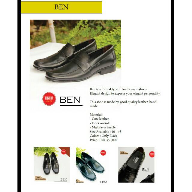 ORZORA SHOES - BEN