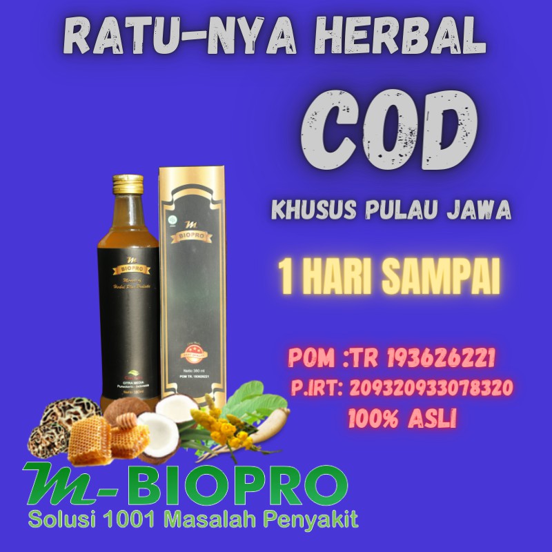 Mbiopro M Biopro M Bio Pro Original Herbal Asli Obat Maag Asam Lambung Gerd Ginjal TBC Herbal