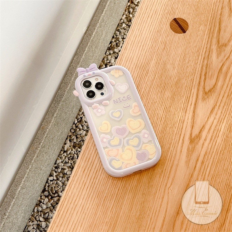 Soft Case Motif Monster Hati Untuk OPPO A96 A17 A95 A77s A16K Reno 4F 5F 7 5 A7 A5s A12 A17K A76 A74 A9 A54 A15s A16 A15 A57 A3s A55N A3 A53 A5N