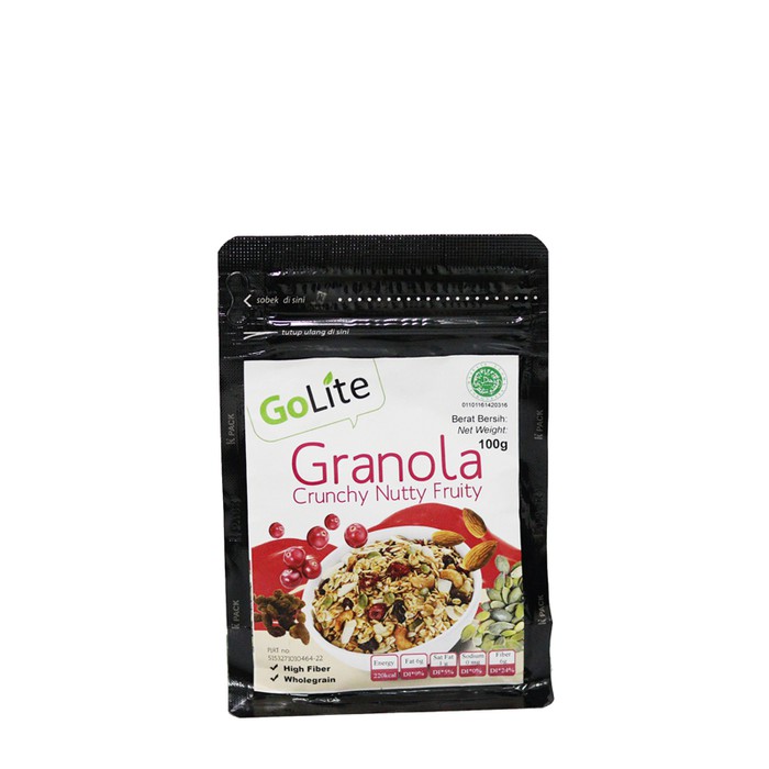 

Go Lite - Granola Crunchy Nutty Fruity 100gr