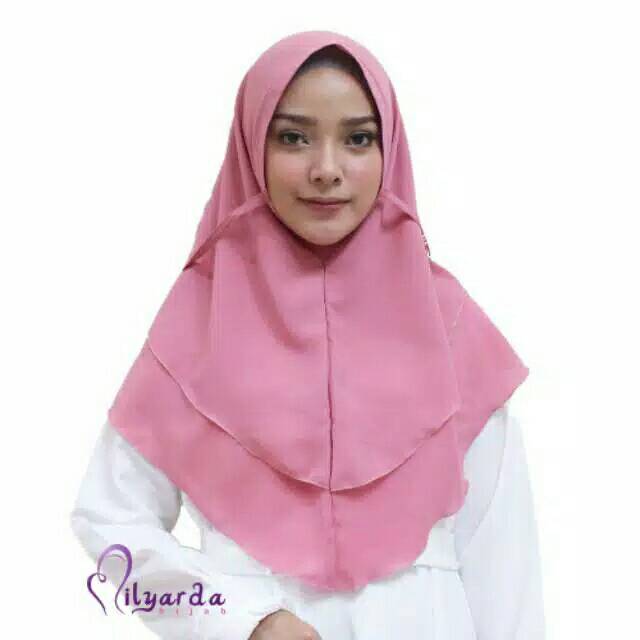 Kerudung Instan Jilbab Alice Tali Belakang Hijab Simple Instan