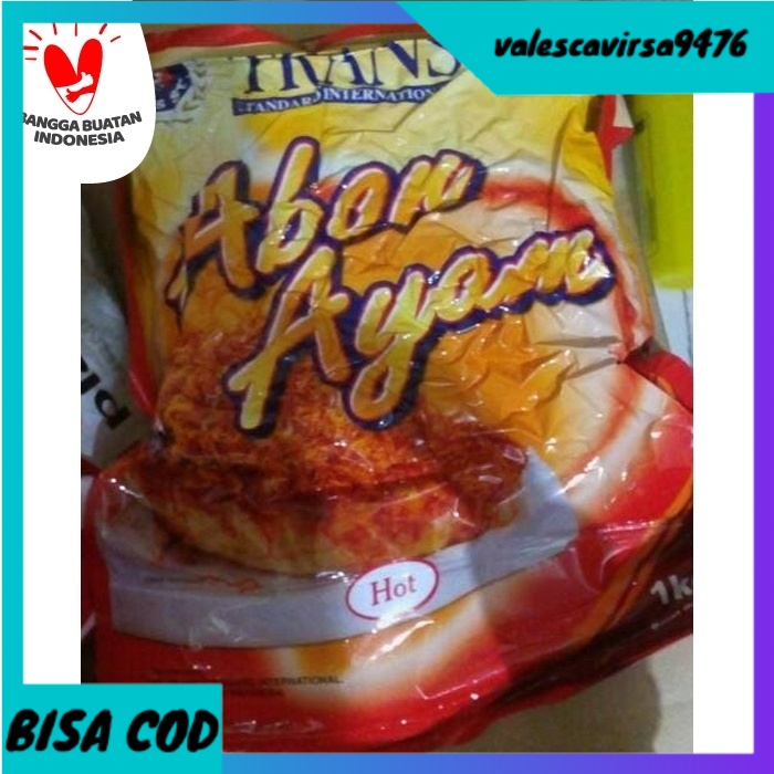 

⭐BISA COD⭐ ABON AYAM PEDAS MEREK TRANS 1Kg