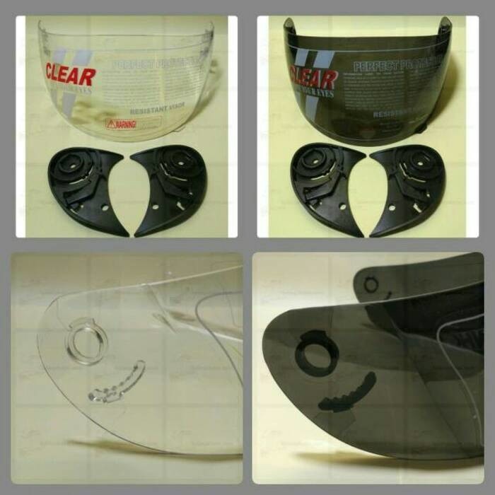 Otomotif - Helm Motor - Kaca Helm Kaca Helm/Visor Helm Ful Face. Bmc, Mds, Gm, Trx Satandar Honda,