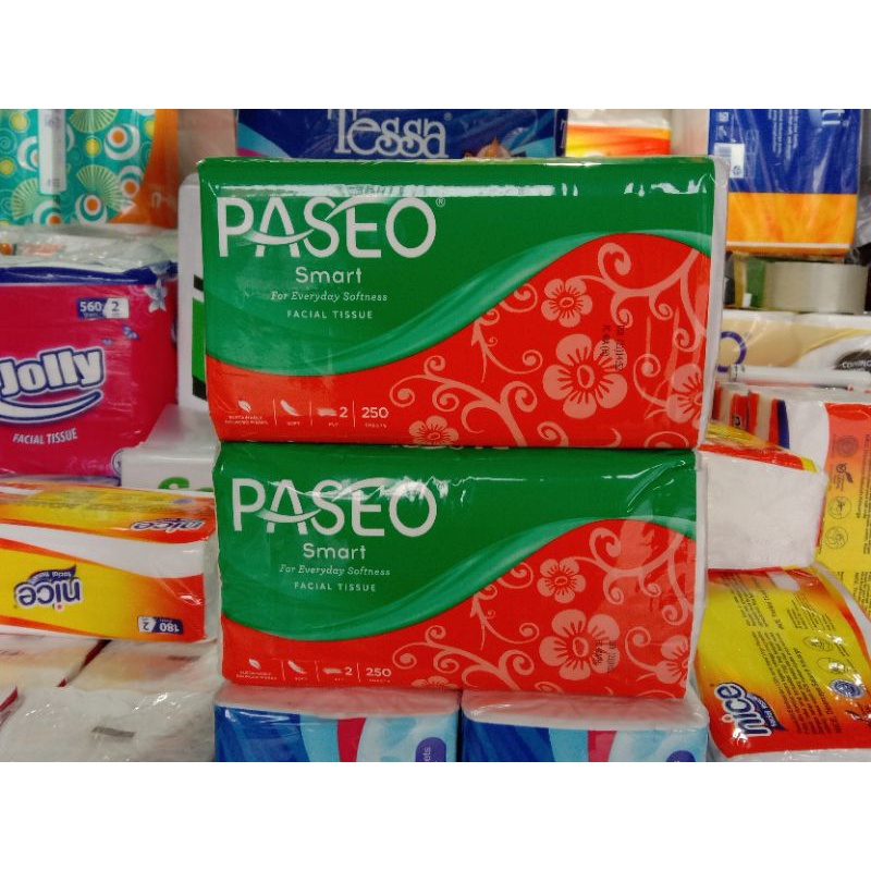 TISSUE PASEO 250SHEET 2PLY
