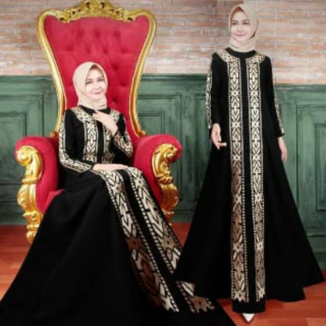 Abaya bordir Abaya hitam Abaya Arab Turkey Gamis Abaya Bordir gamis Abaya hitam Abaya Bordir Mewah