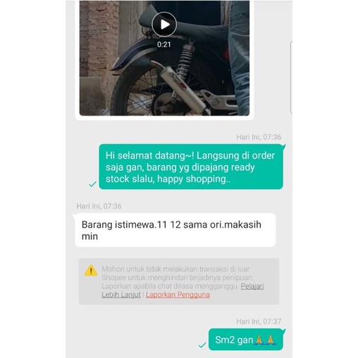 KNALPOT RX KING RXZ KDX CREAMPIE TYPE REPSOL SUARA NINJA garing-3