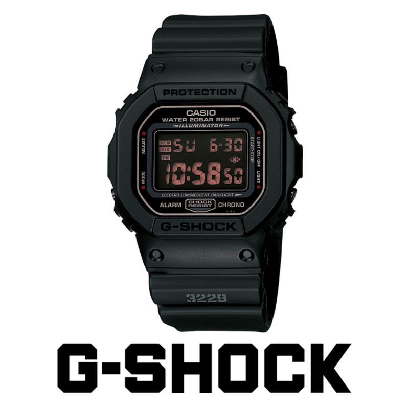 Jam Tangan Pria Casio G-Shock Original DW-5600MS-1