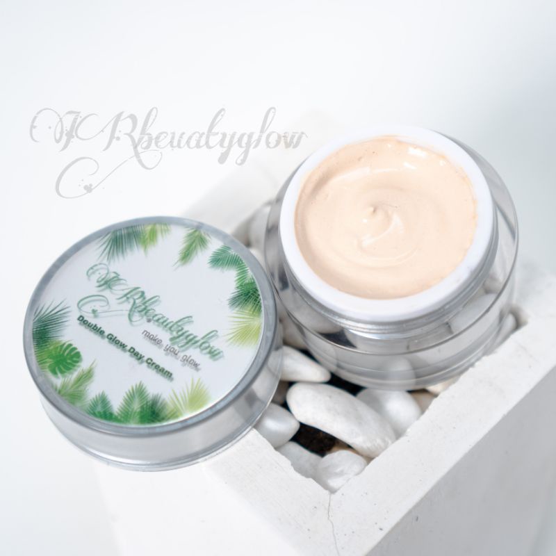 Irbeautyglow double glow day cream, cream siang double glow, theraskin