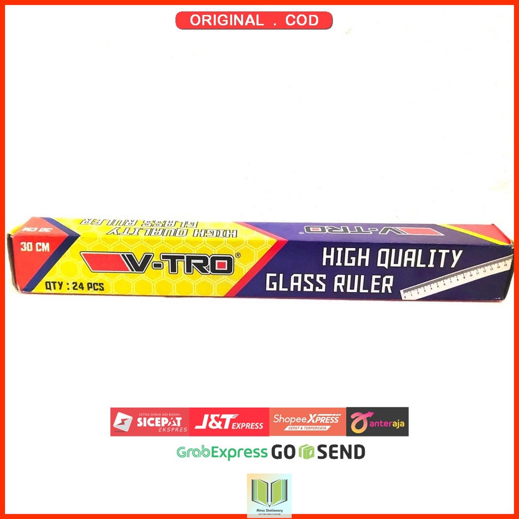 

V-TRO Penggaris Plastik 30 cm