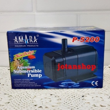 Amara P-5200 AA P 5200 P5200 Pompa air celup Aquarium Kolam air mancur Hidroponik