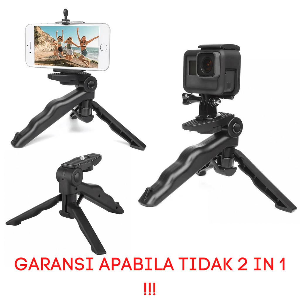 tripod 2 in 1 | tripod | tripod kamera & hp | tripod hp | tripod kamera | tripod murah | tongsis hp