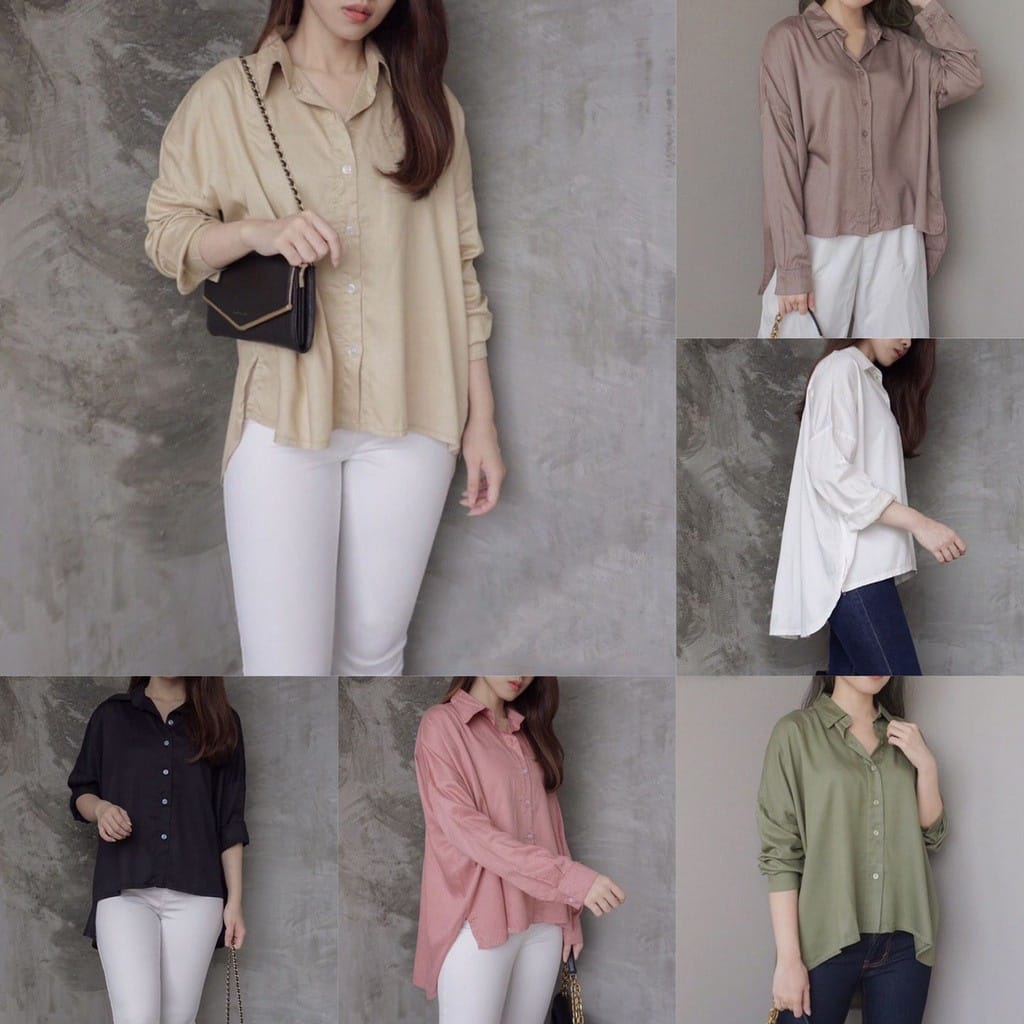 Blouse Aeri Oversize | Blouse Wanita Terbaru